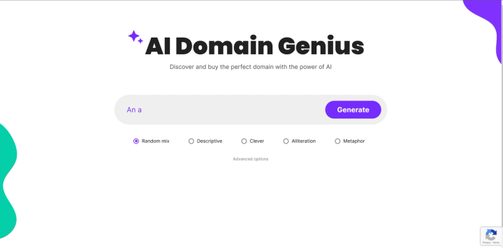 AI Domain Genius screenshot