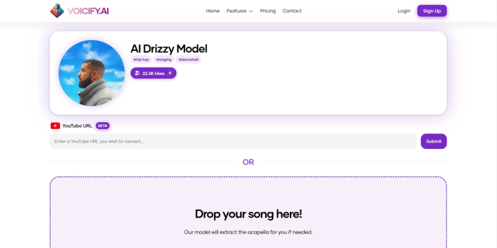 AI Drake screenshot