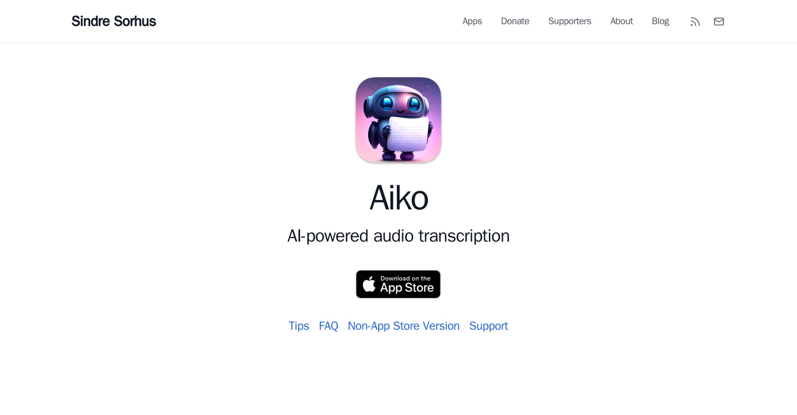 Aiko screenshot