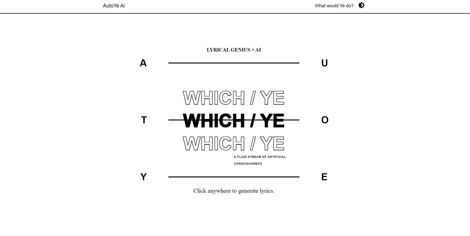 AI Kanye West screenshot
