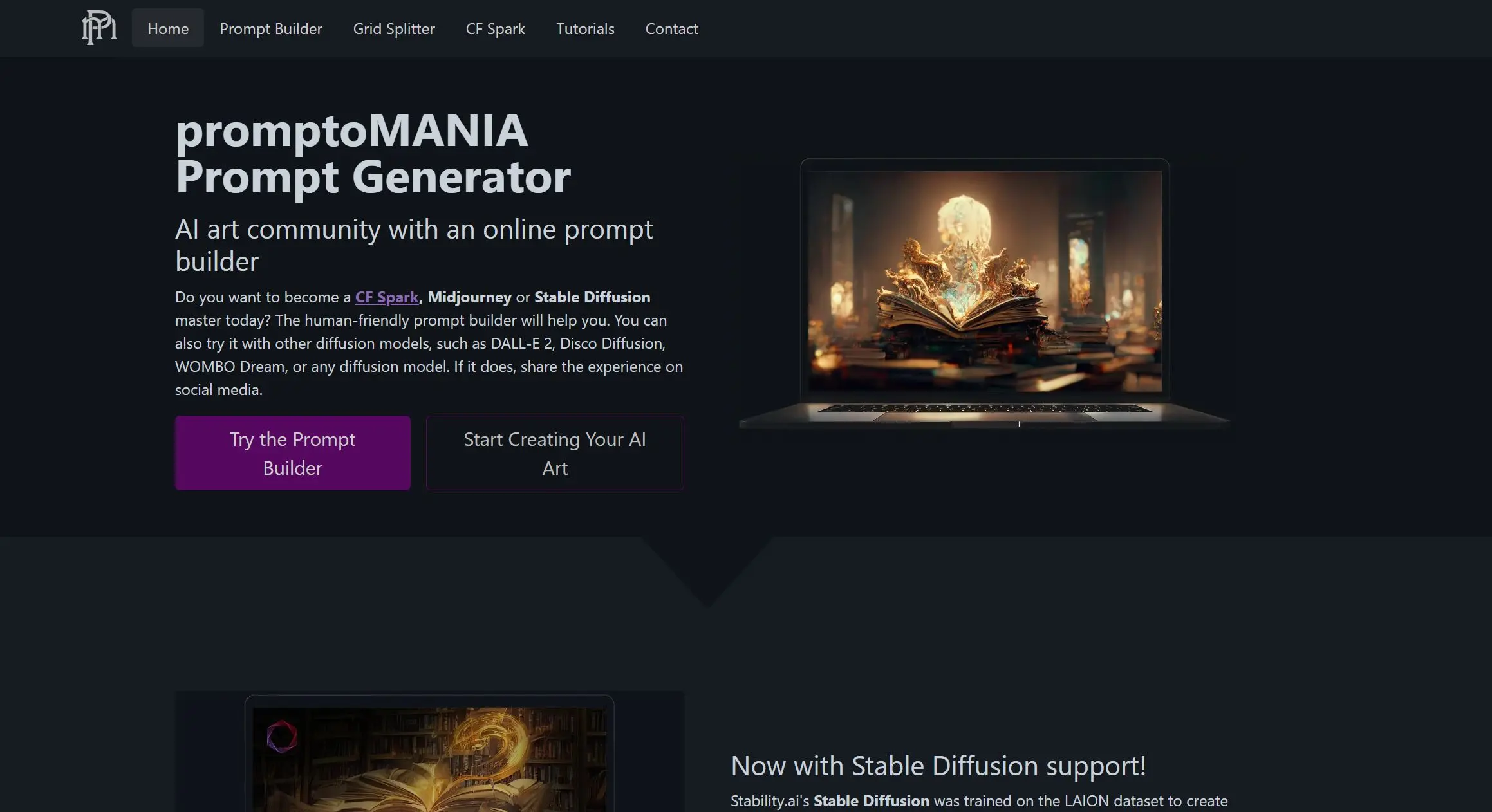 PromptoMANIA screenshot