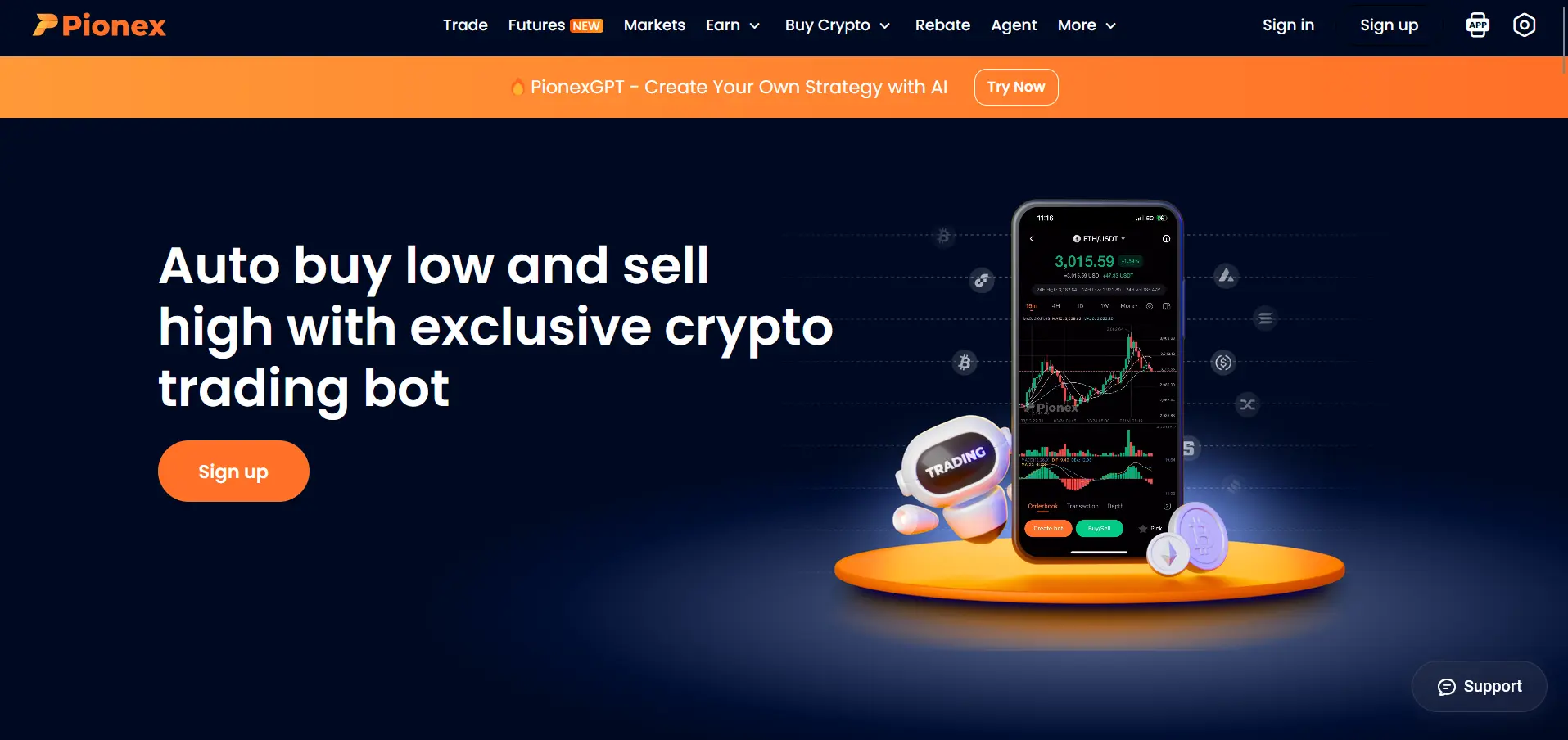 PionexGPT screenshot