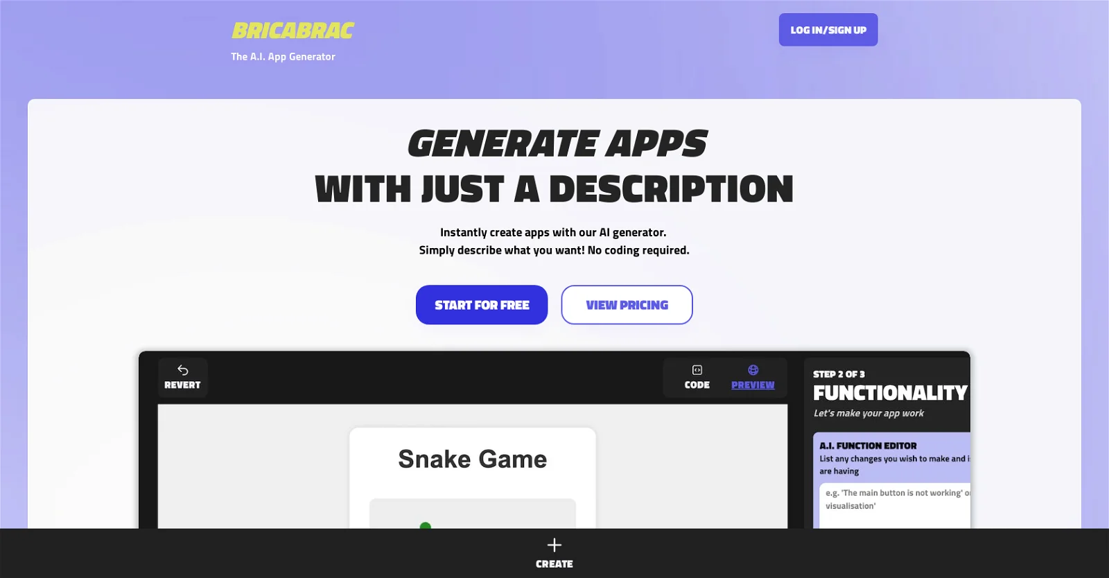 Bricabrac screenshot