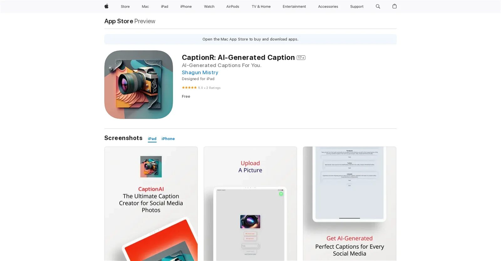 CaptionR screenshot