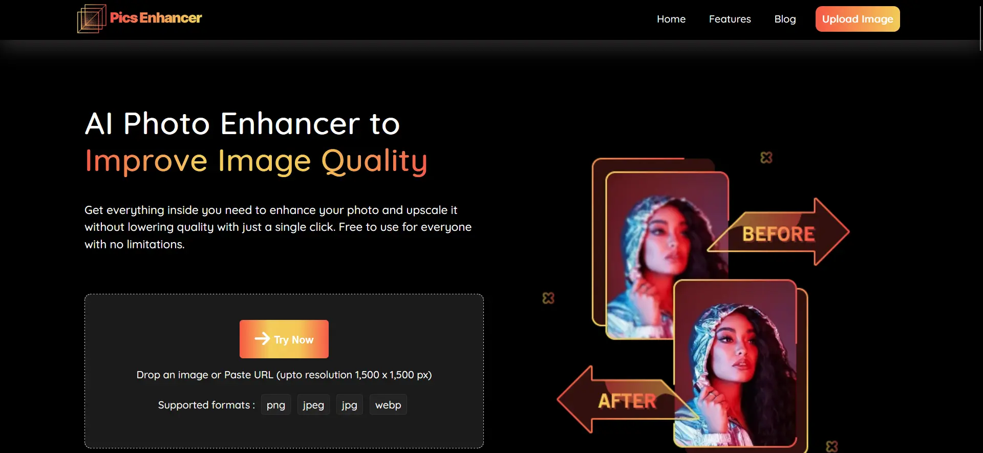 Pics Enhancer screenshot