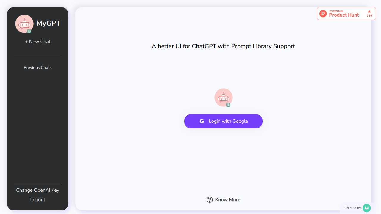MyGPT screenshot
