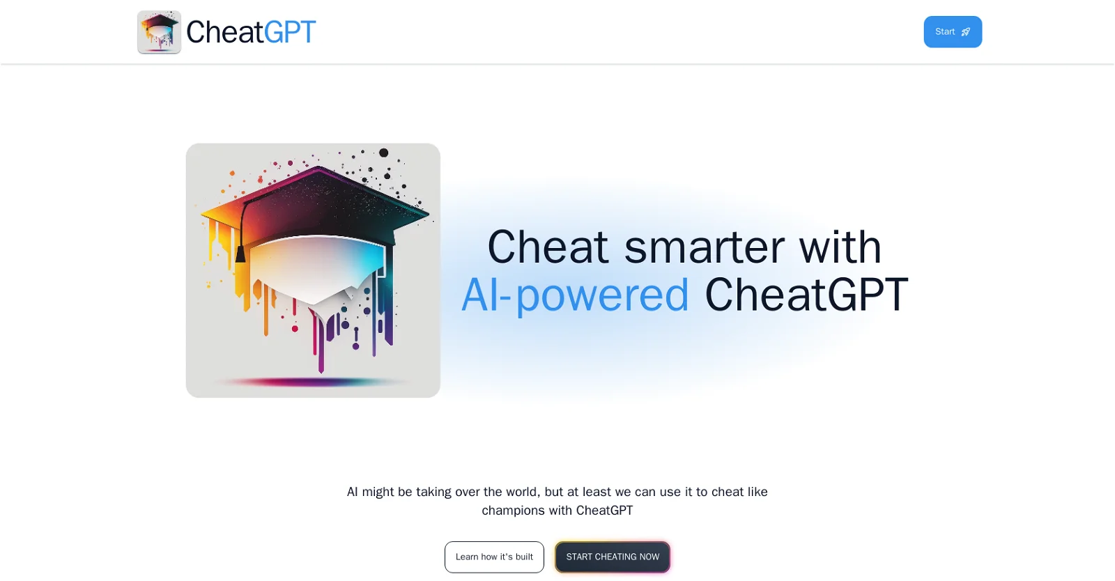 CheatGPT screenshot