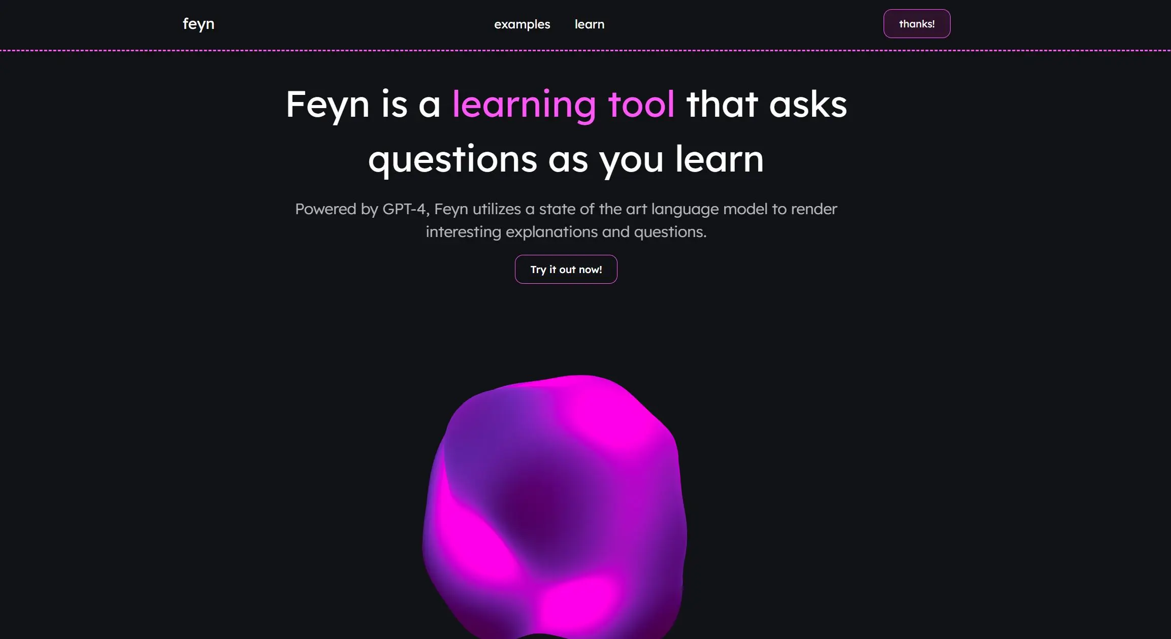Feyn screenshot