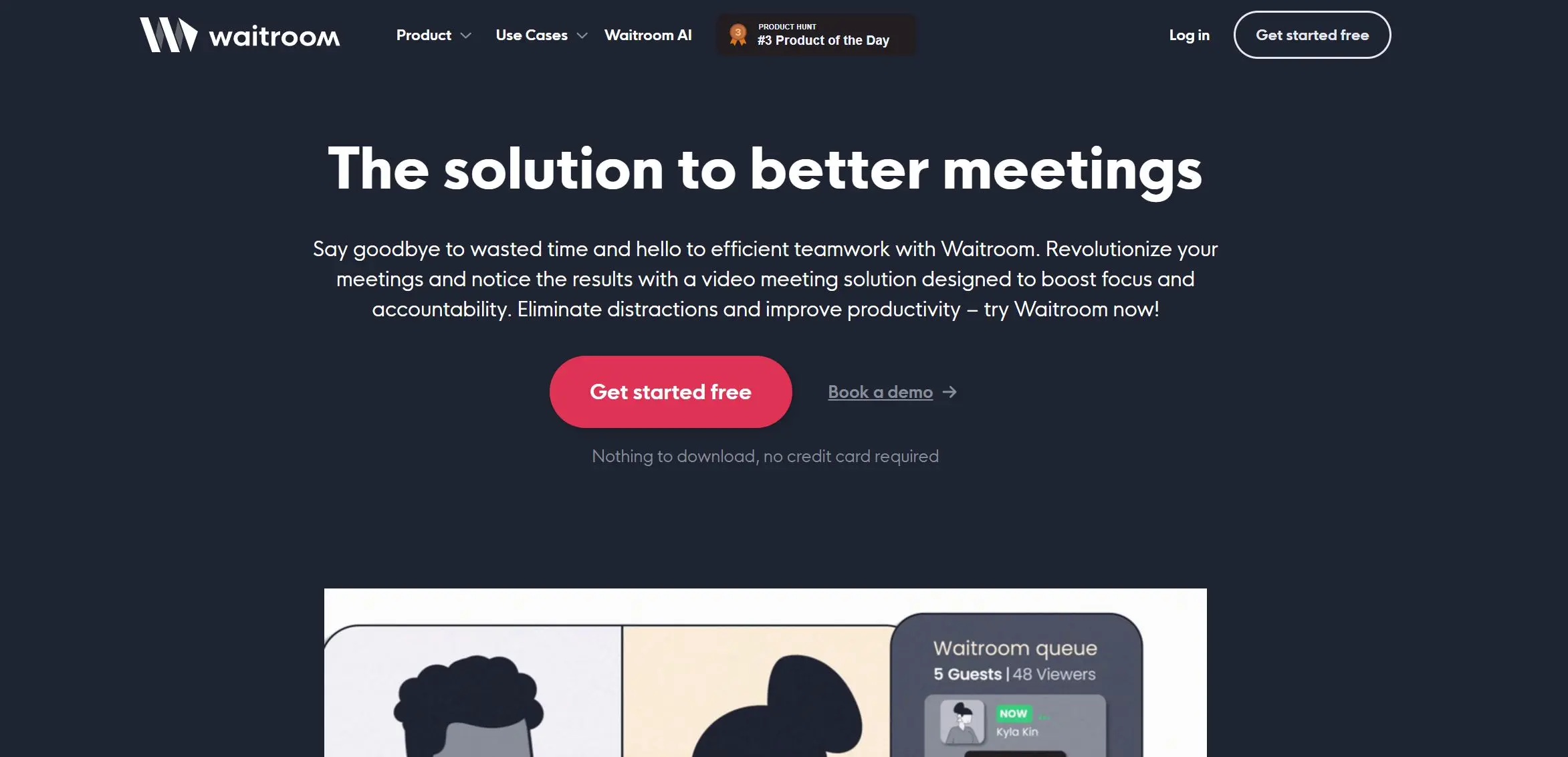 Waitroom screenshot