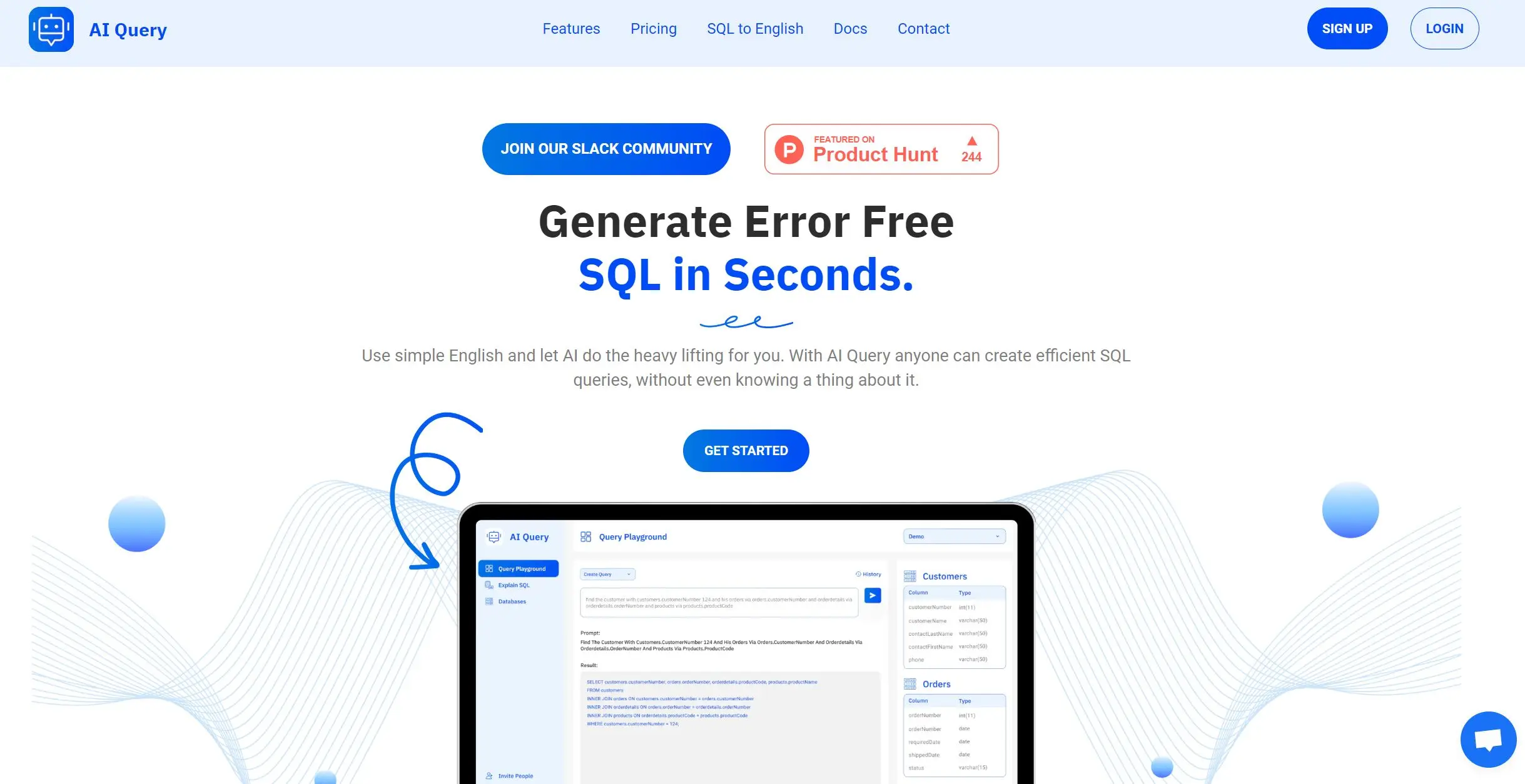 Al Query screenshot