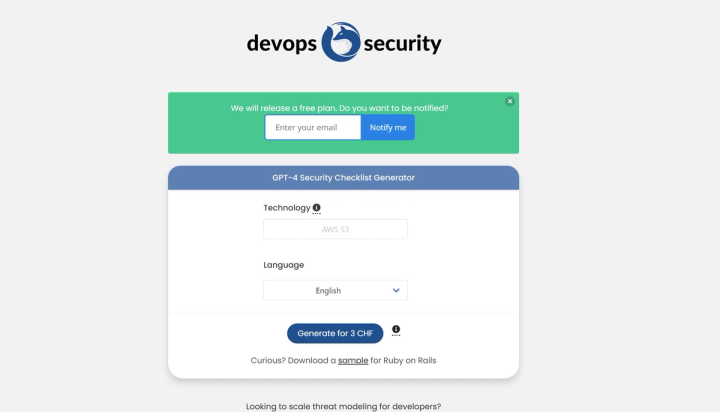 Devops Security screenshot