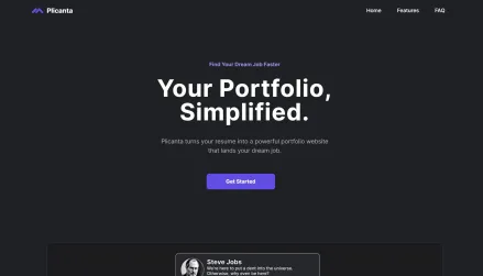 Plicanta screenshot