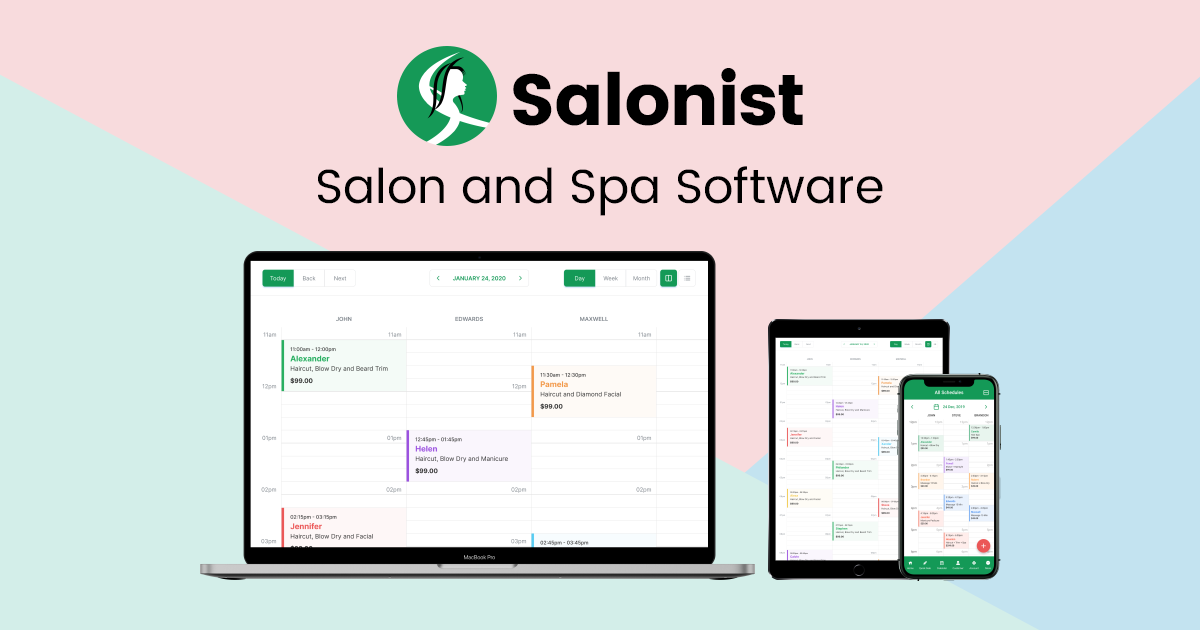 Salonist screenshot