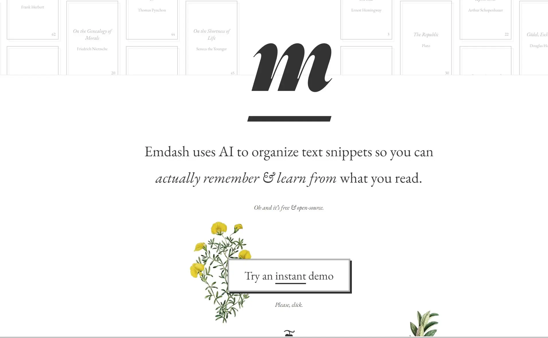 Emdash screenshot