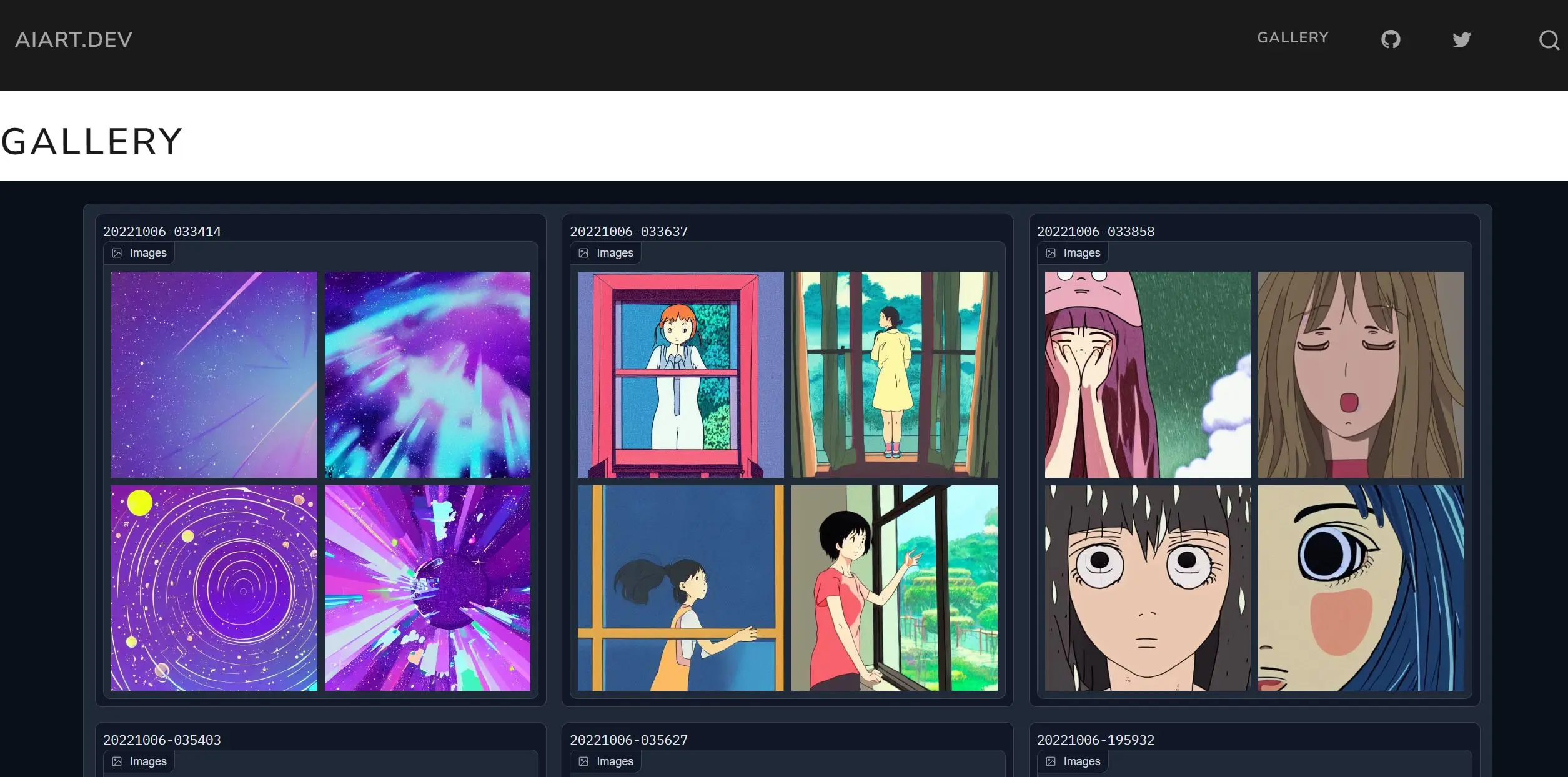 Aiart.dev screenshot