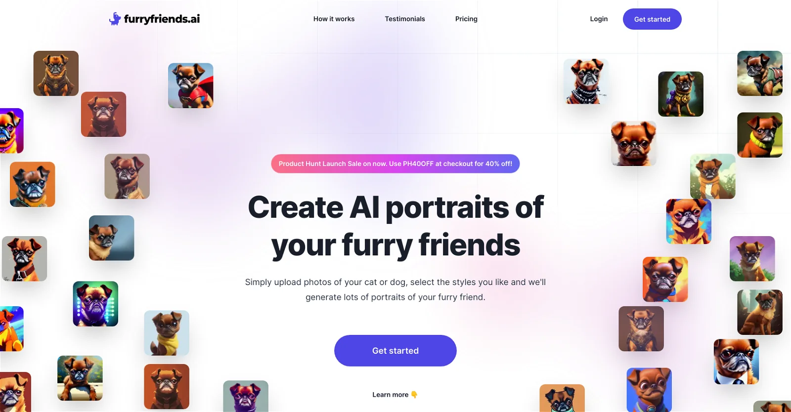 Furryfriends.ai screenshot