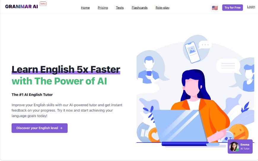 Grammar AI screenshot