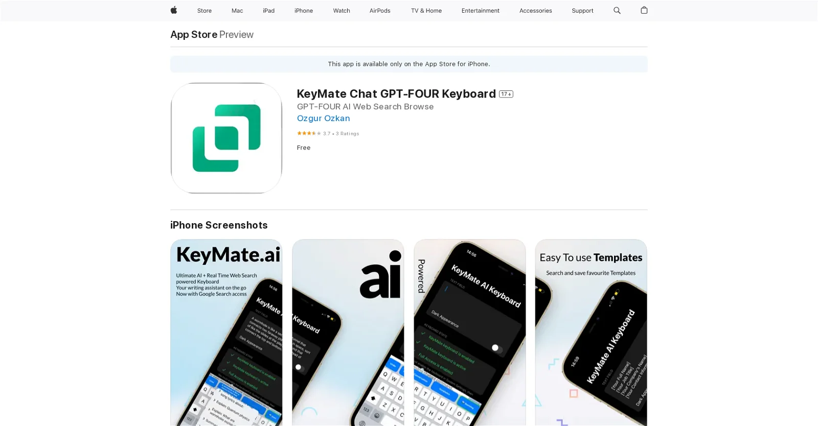 Keymate screenshot