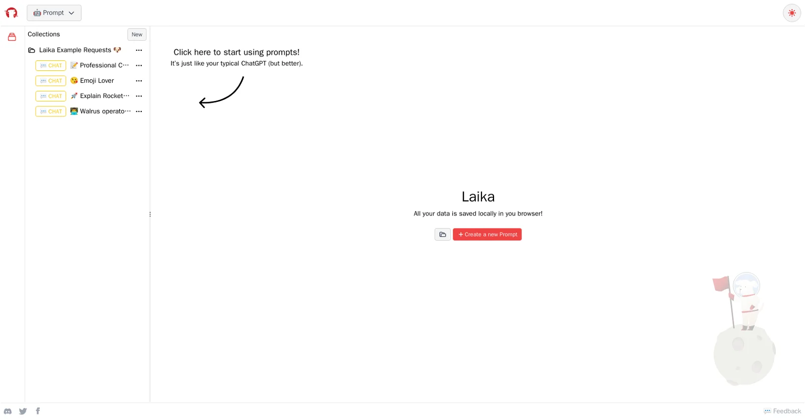 Laika screenshot