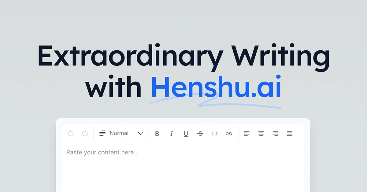 Henshu.ai screenshot