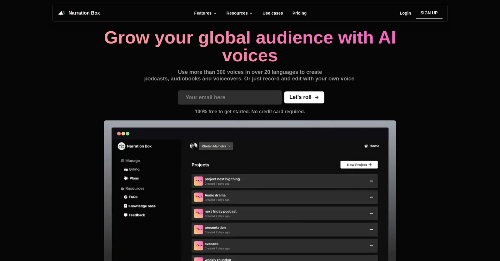 NarrationBox screenshot