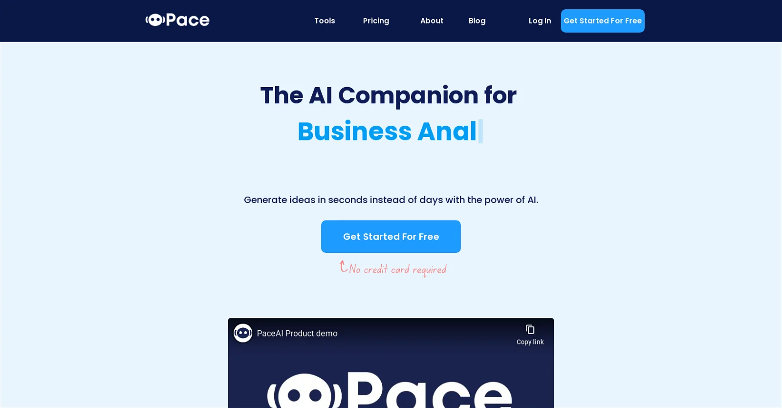 Pace AI screenshot