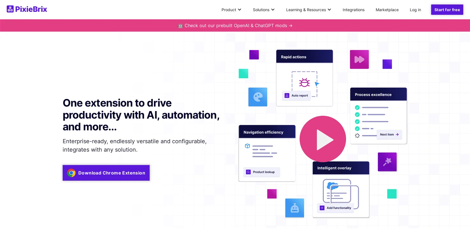 PixieBrix screenshot