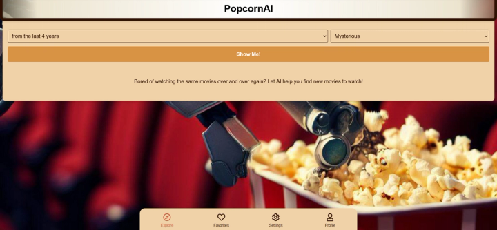 PopcornAI screenshot