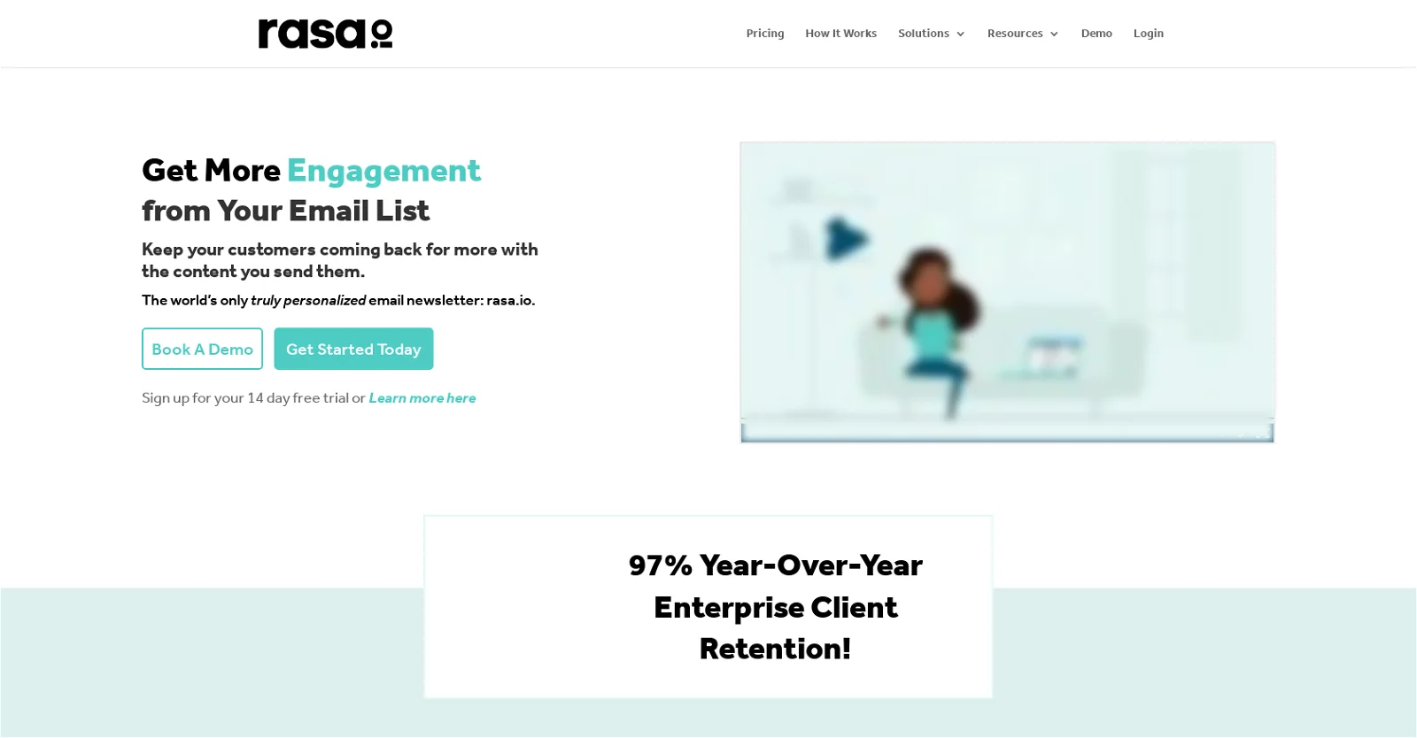 Rasa.io screenshot