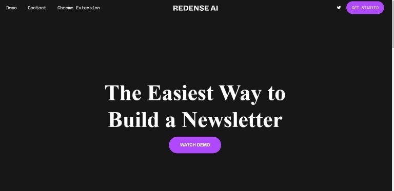 Redense AI screenshot