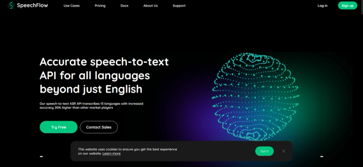 SpeechFlow screenshot