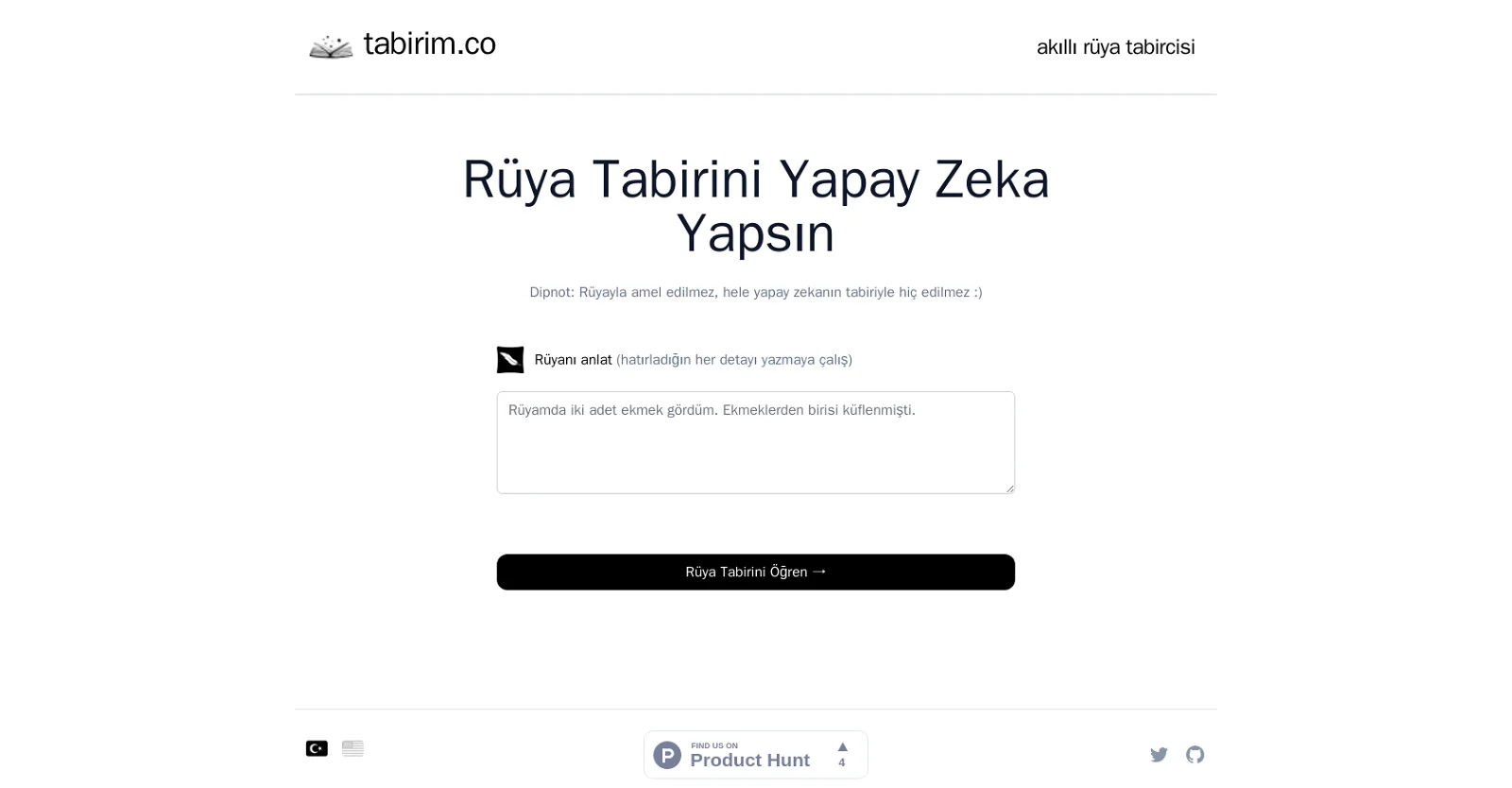 Tabirim screenshot