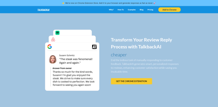 Talkback AI screenshot