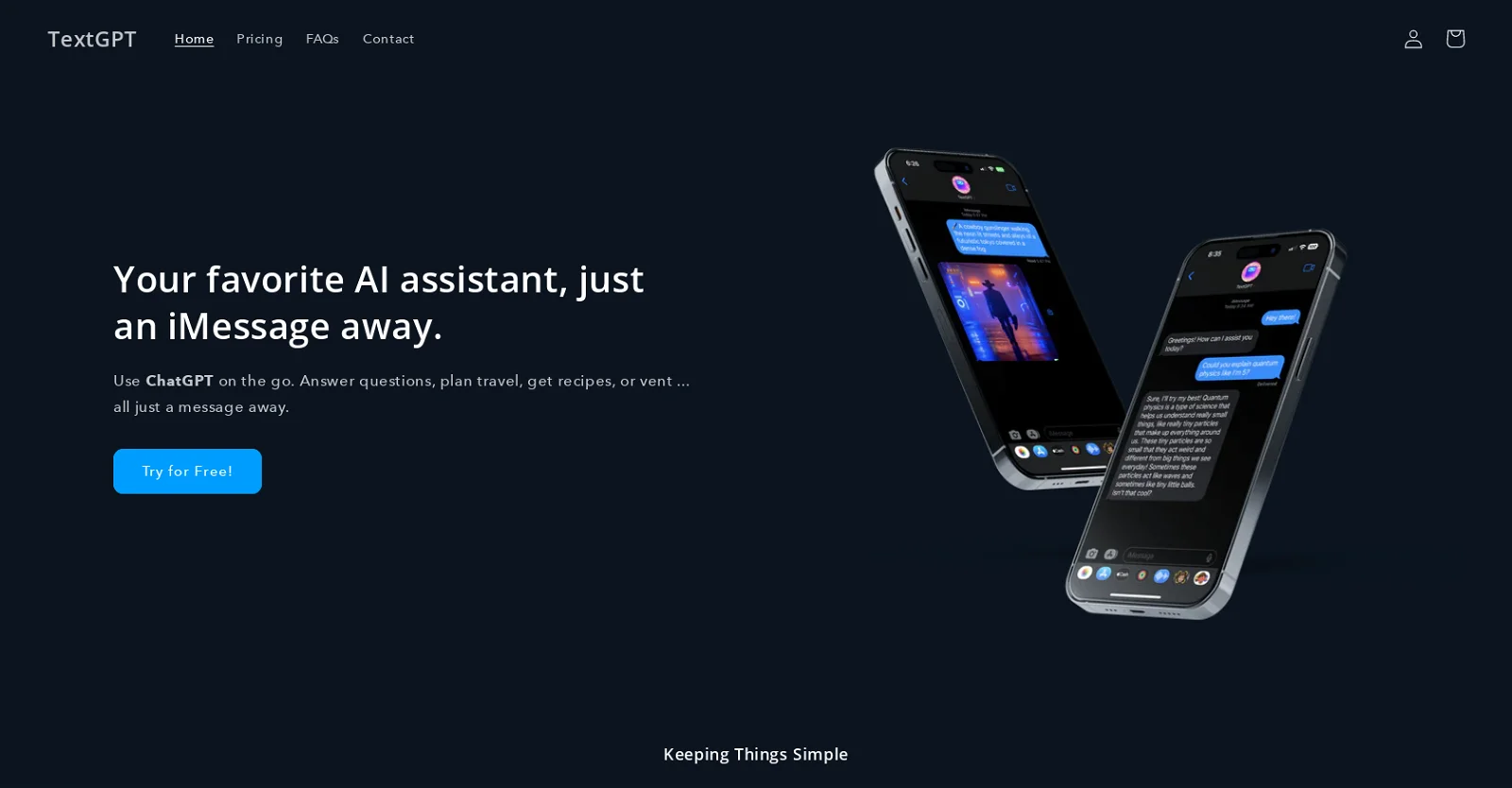 TextGPT Chat screenshot