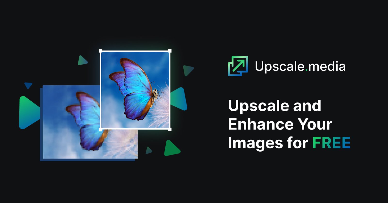 Upscale media screenshot