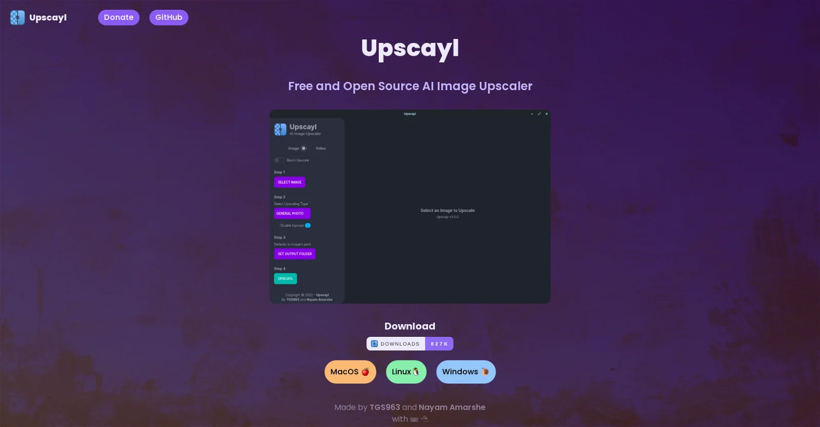 Upscayl screenshot