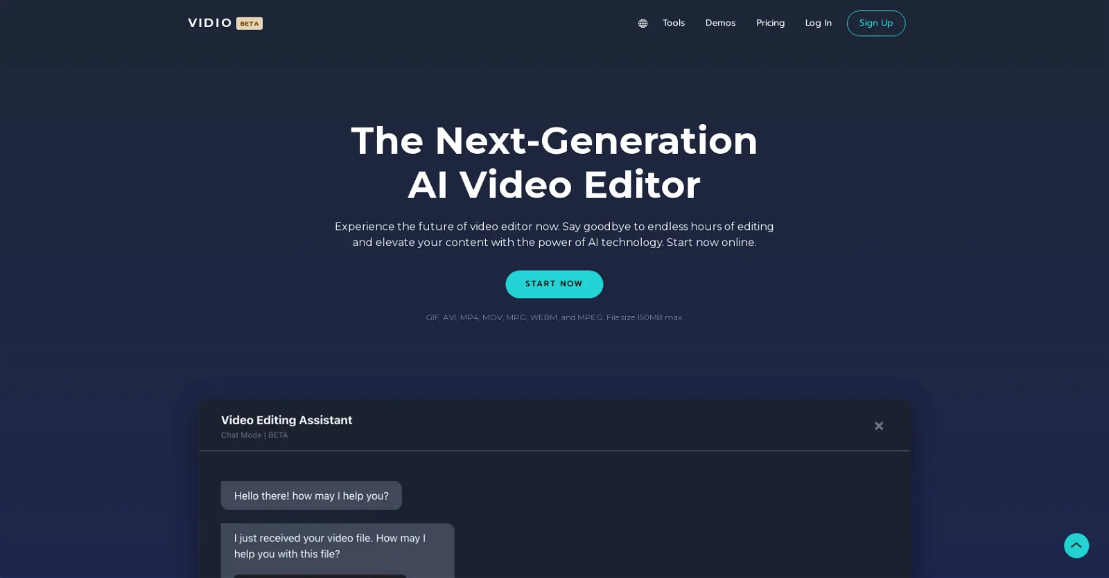 Vidio screenshot