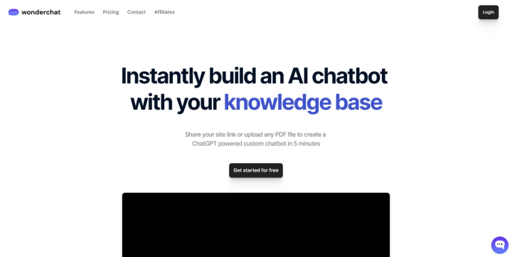 Wonderchat.io screenshot