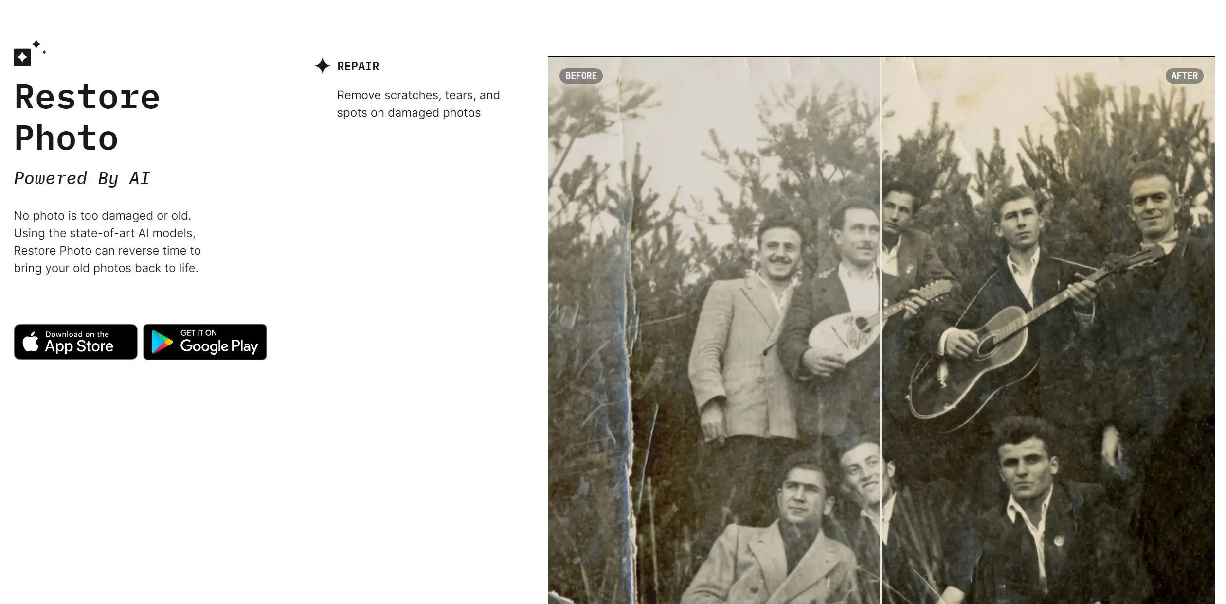 Restore Photo AI screenshot