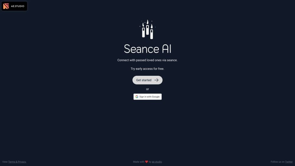 Seance AI screenshot