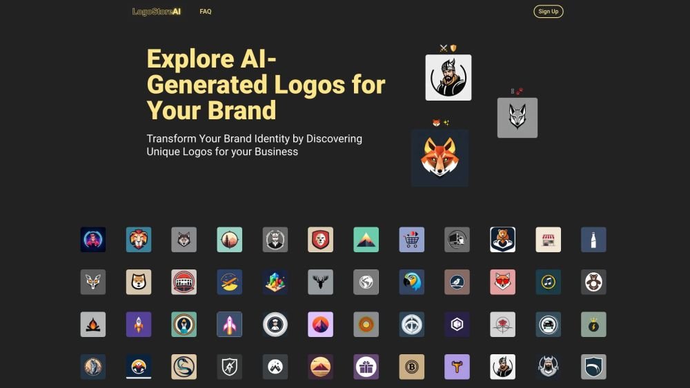 LogoStoreAI screenshot