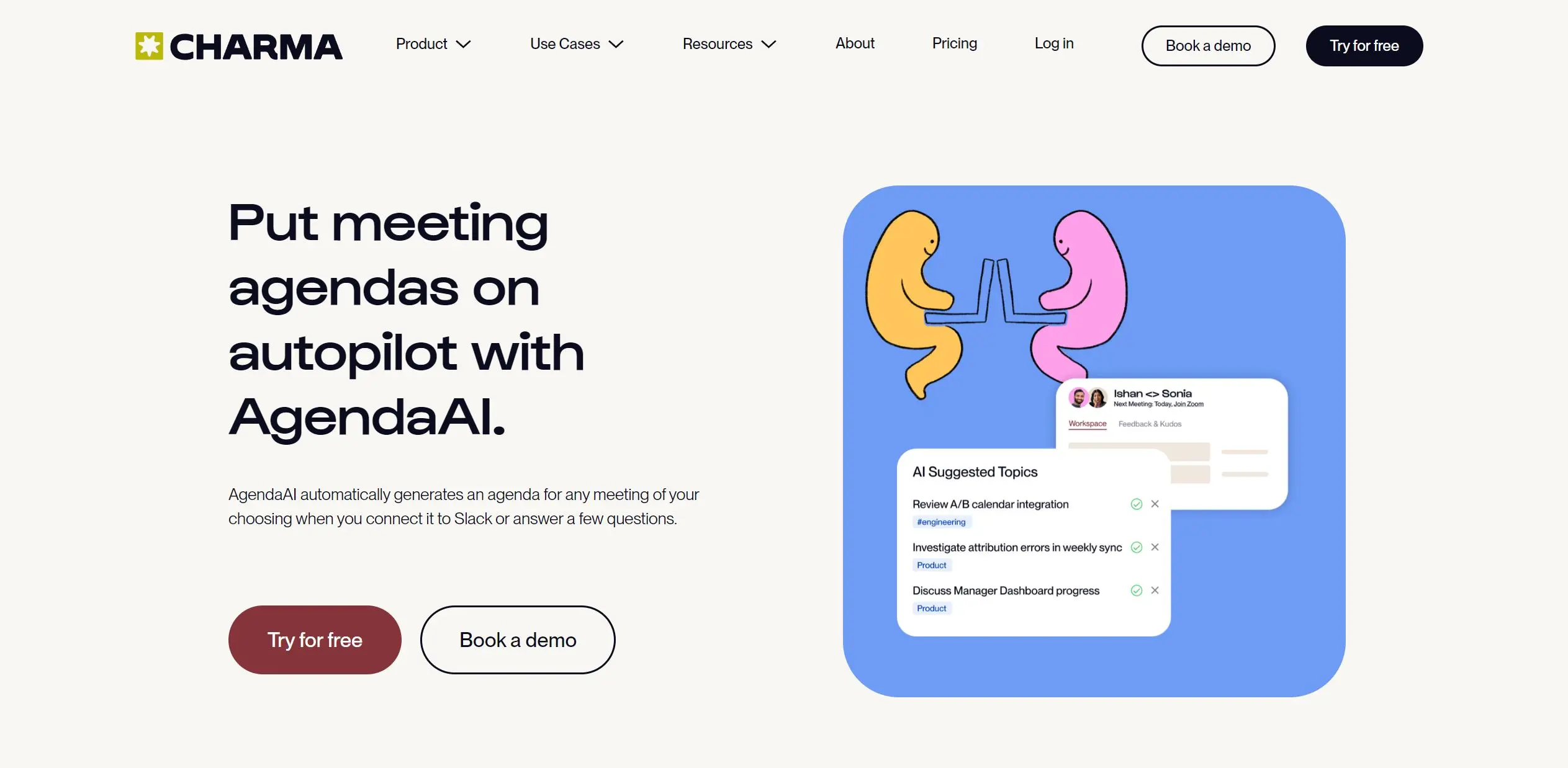 AgendaAI screenshot