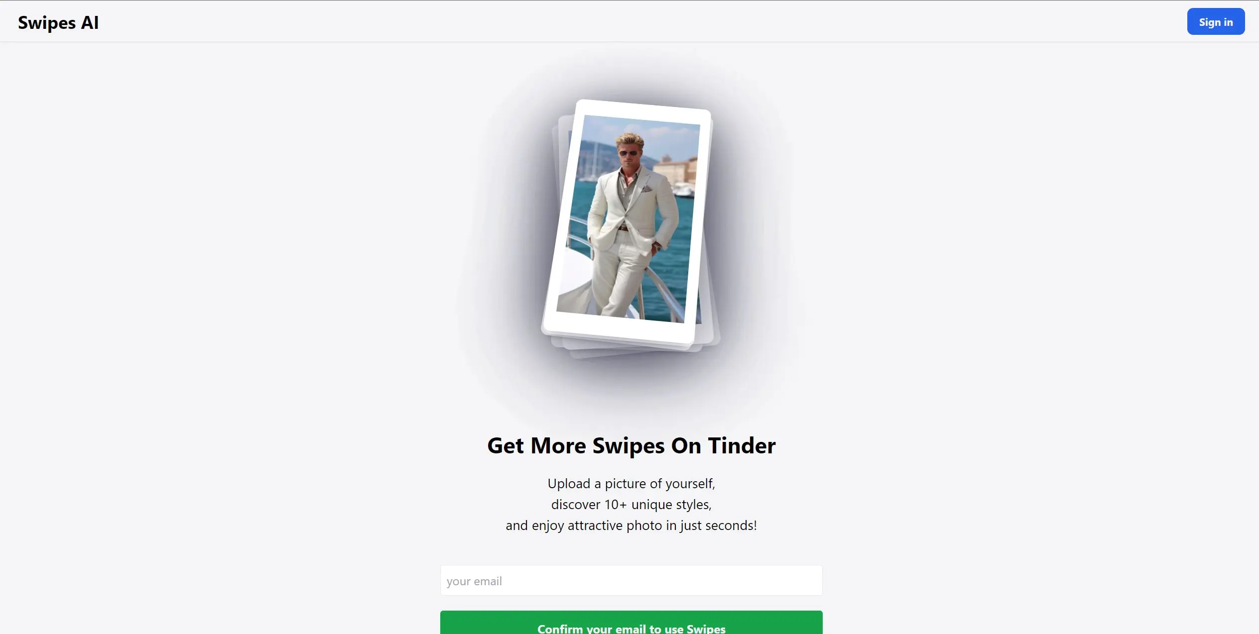 Swipes AI screenshot