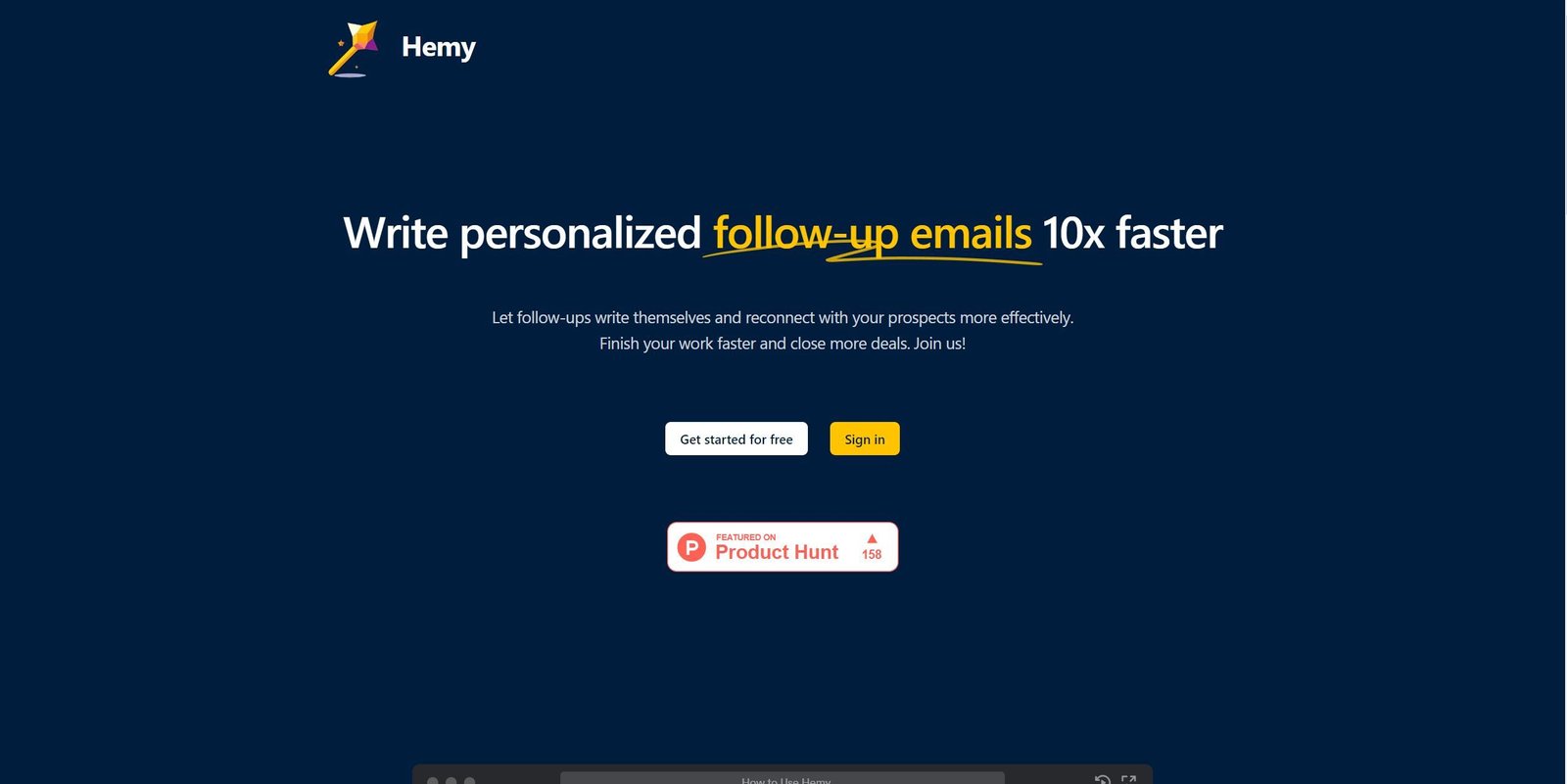 Hemy screenshot