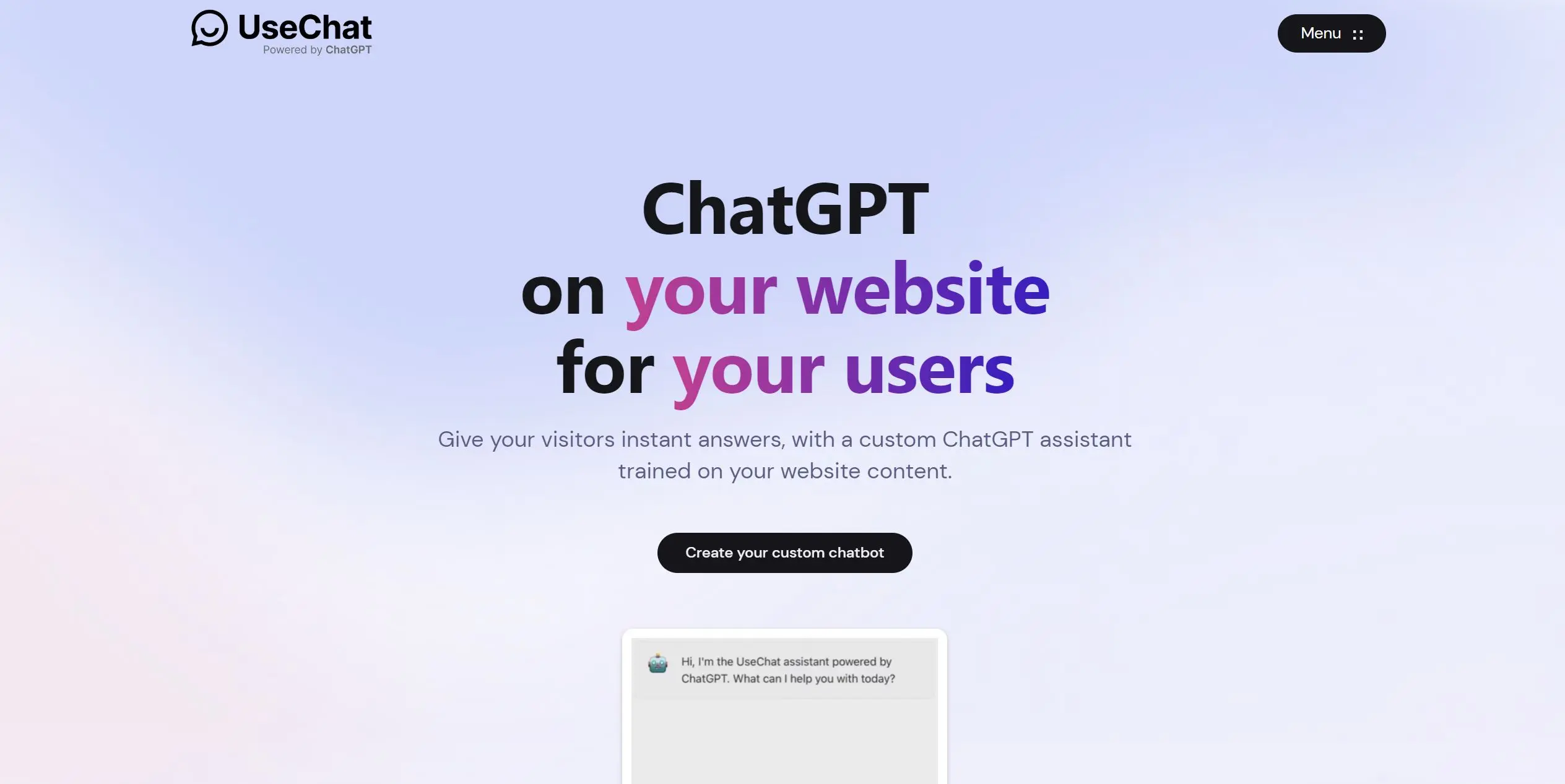 UseChat screenshot