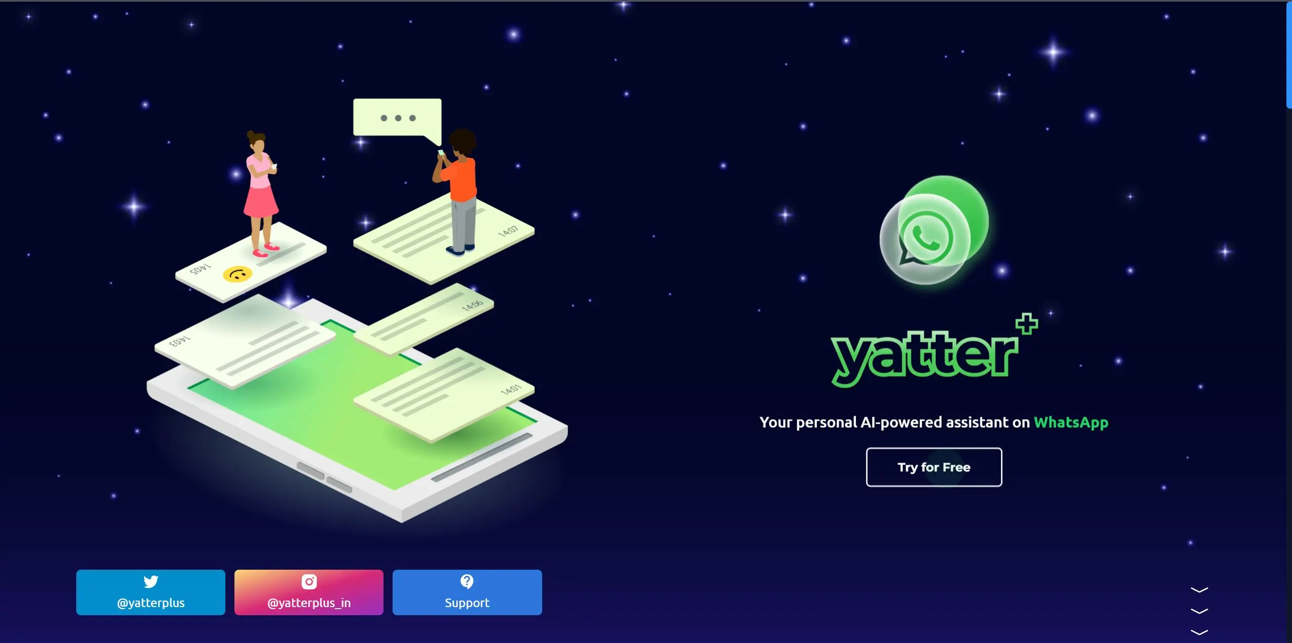 Yatter Plus screenshot
