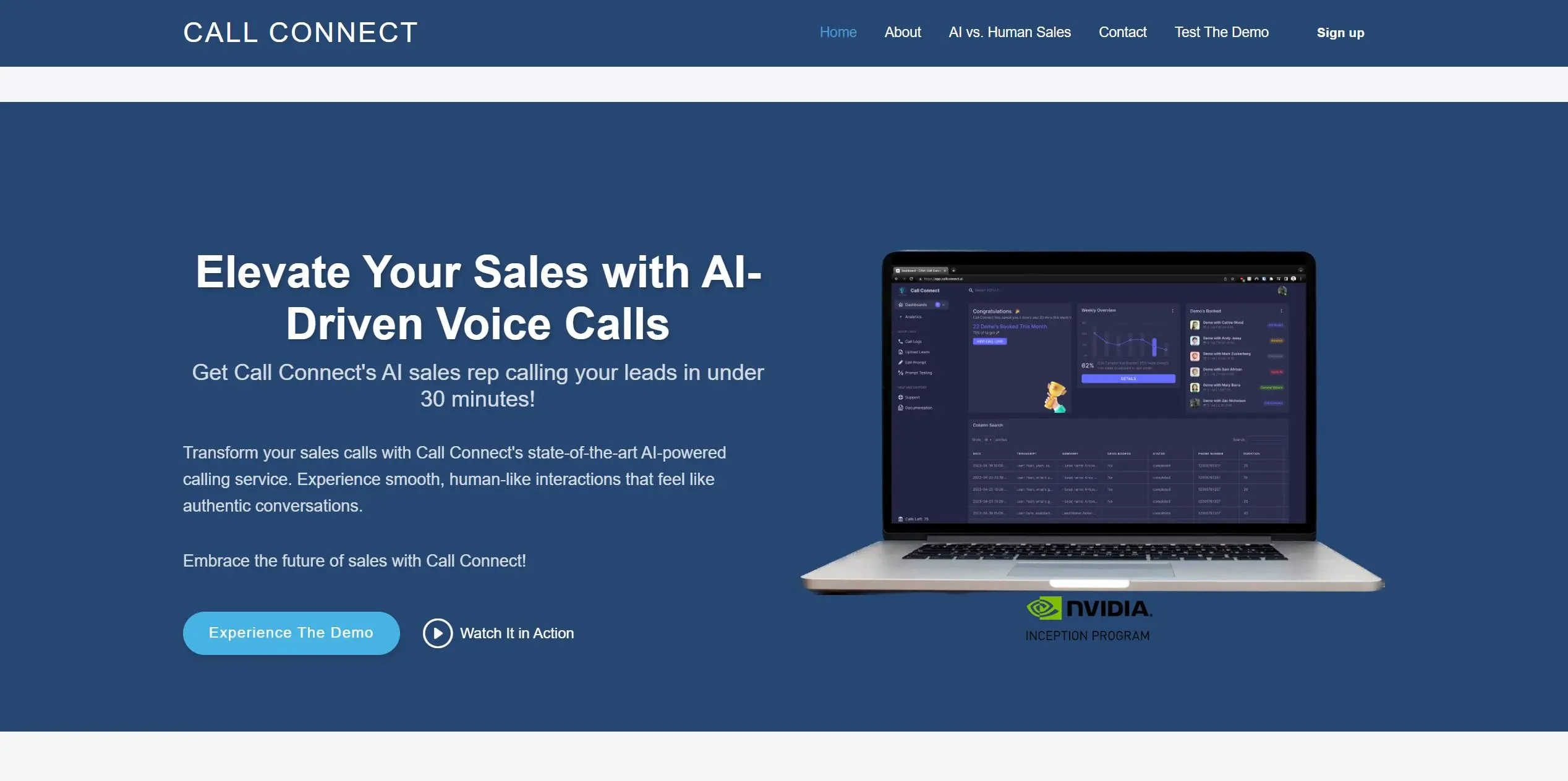 Call Connect screenshot