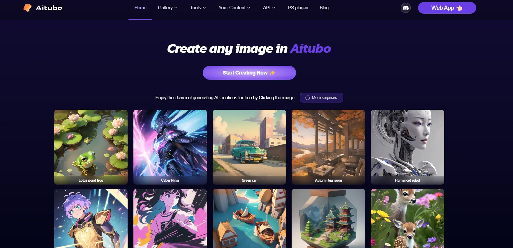 Aitubo screenshot