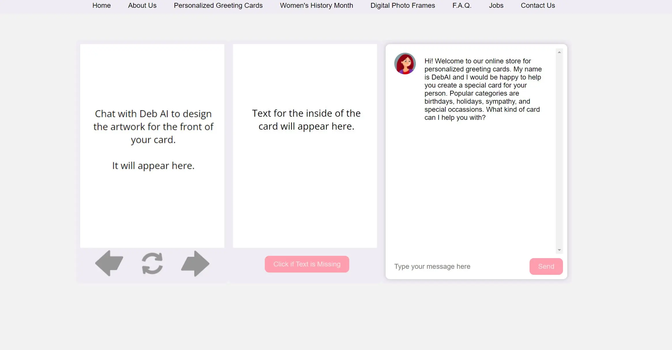 AICardshop screenshot