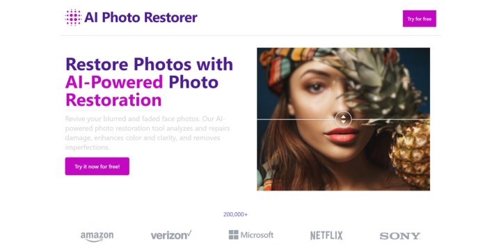 AI Photo Restorer screenshot